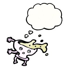 spilled soup cartoon character N2
