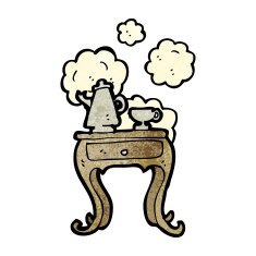 Cartoon Bedside Table N4