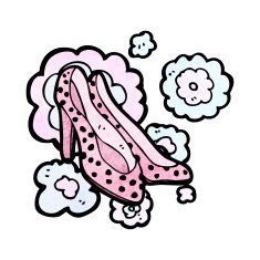 cartoon high heel shoes N2