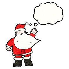 Cartoon Santa Claus N398