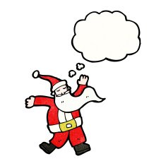 Cartoon Santa Claus N399