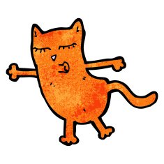 Cartoon Cat N331