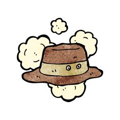 cartoon old hat N15