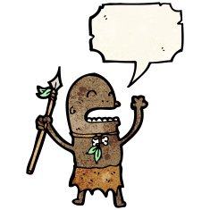 cartoon tribesman N4
