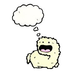 cartoon furry monster N9