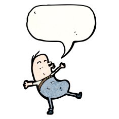 cartoon dancing man N73