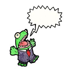 cartoon frog in suit N2
