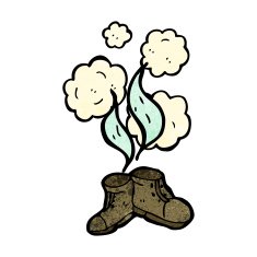 smelly old boots cartoon N7