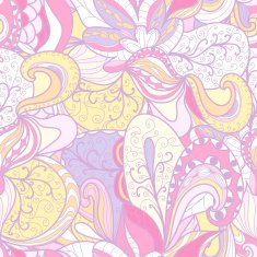 Seamless abstract hand-drawn texture N5