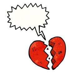 breaking heart cartoon N4