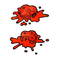 bloody hearts cartoon N2