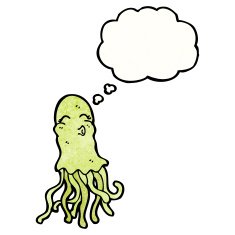 jellyfish with thought bubble N2