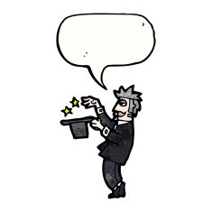 Cartoon Magician N14