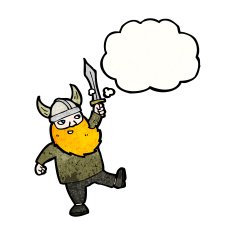cartoon friendly viking N2