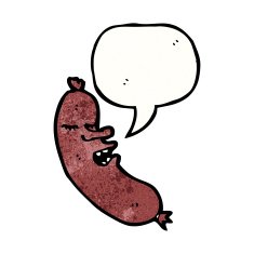 talking sausage cartoon N2