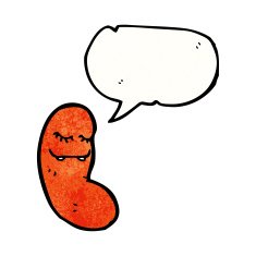 Baked Bean Cartoon Character N17