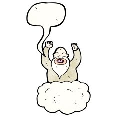 god on cloud cartoon N25