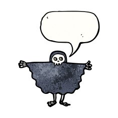 halloween ghoul cartoon N2