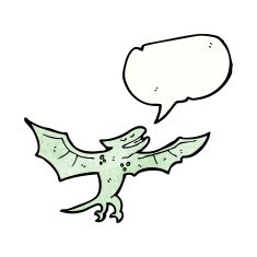 cartoon dinosaur N197