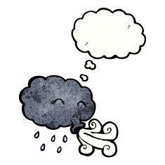 cloud with thought bubble N5