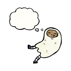 cartoon ghost costume N31