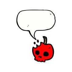 cartoon poison apple N6