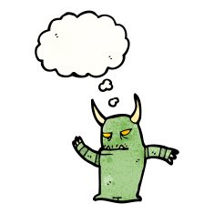 dancing monster cartooon N4