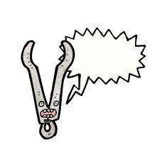cartoon tongs N6