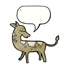Cartoon Deer N28