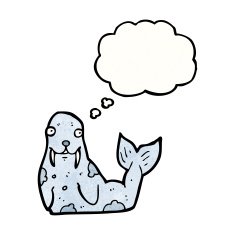 cartoon walrus N7