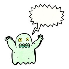 Cartoon Ghost N201