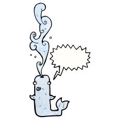 cartoon squirting dolphin N2