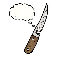 Cartoon Knife N38