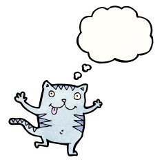 Cartoon Cat N334