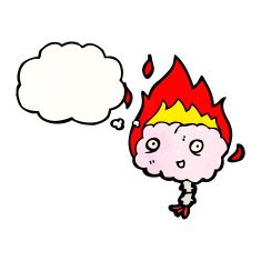 Brain Cartoon Character N7