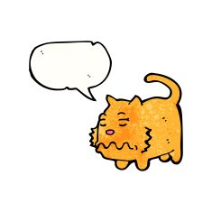 nauseous cartoon cat N2