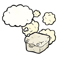 cartoon box character N2
