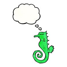 seahorse cartoon N5