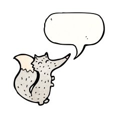 little wolf cartoon dancing N2