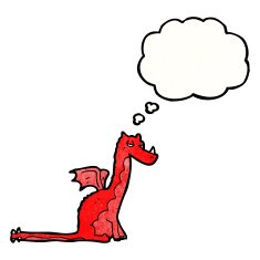Cartoon Dragon N41