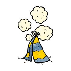 cartoon tepee N3