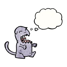 Crazy Cat Cartoon N7