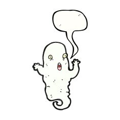 Cartoon Ghost N203