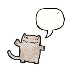 cartoon happy cat N13
