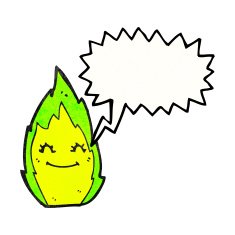 little flame cartoon N6