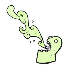 gross ghost cartoon N5