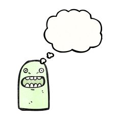 Cartoon Ghost N205