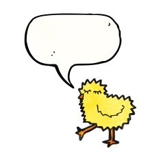 cartoon baby bird N4