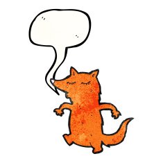 cartoon fox (raster version) N4