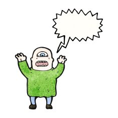 Cartoon Cyclops N19